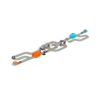 Driven by Battat - Circuit de Course avec lanceurs pour Enfants - 6 Mini Voitures de Course - Plus de 60 Pistes et Accessoires - 3 Ans et +