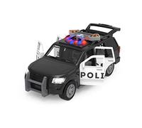 Driven by Battat - Micro Police SUV - Voiture Jouet avec lumières et Son - Voitures de Secours et Jouets pour Enfants de 3 Ans +