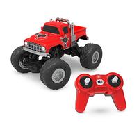 DRIVEN by Battat - RC Monster Truck - Blaze - DRIVEN by Battat - Camion Monstre Télécommandé - Voiture Jouet Rouge avec télécommande - Lumières et Sons - 3 Ans et +