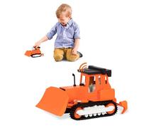 Driven by Battat - Toy Bulldozer for Kids - Toy Construction Vehicle - Realistic Sounds - Movable Parts - 3 Years + - Micro Bulldozer