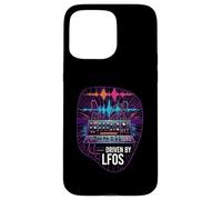 Driven by LFOs Synth Electronic Music Producer Coque pour iPhone 15 Pro Max