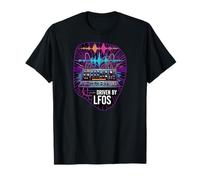 Driven by LFOs Synth Electronic Music Producer T-Shirt