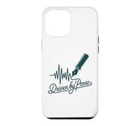 Driven by Prose Stylo Plume Heartbeat Writer Auteur Coque pour iPhone 12 Pro Max