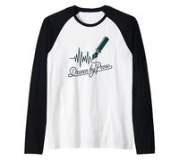 Driven by Prose Stylo Plume Heartbeat Writer Auteur Manche Raglan