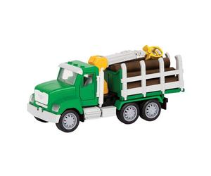 Driven Grumier De La Série Micro Camion Avec Rondins Pi Ces Mobiles Lumi Res Et Sons Véhicules De Chantier Pour Enfants De 3 Ans Et Plus