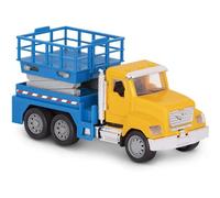 Driven Wh1074z Mini Camion Avec Plateforme Aérienne, Couleur Jaune Et Bleu