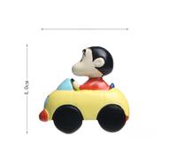 (Driver Boy)Autocollant magnétique réfrigérateur Mickey Mouse Chibi Maruko Chan Drive A Car résine