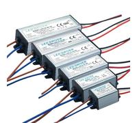 Driver LED 1-3 W, 4-7 W, 8-12 W, 12-18 W, 18-25 W, 25-36 W, adaptateur transformateur AC 85 V-265 V, alimentation étanche IP65 300 mA for panneau lumineux(4-7W DC12-26V)