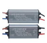 Driver LED 1-3 W 4-7 W 8-12 W 12-18 W 18-25 W 25-36 W Adaptateur Transformateur AC85 V-265 V 250 mA Étanche IP65 Alimentation for Panneau Lumineux(25-36W DC75-126V)