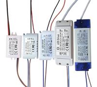 Driver LED à courant constant à facteur de puissance élevé 600 mA 3 W, 10 W, 20 W, 30 W, 40 W, 50 W, 60 W, 1 à 2 x 3 W, 6 à 10 x 3 W, 10 à 18 x 3 W, 18 à 30 x 3 W, éclairage de lampe(6-10x3w DC18-34V)