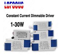 Driver LED à intensité variable 1W 3W 5W 7W 9W 12W 15W 18W 24W AC 220-240V, alimentation pour transformateurs d'éclairage à gradation 300mA 300mA 24-42V