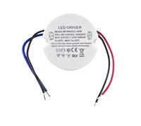 Driver LED rond 24 W, 30 W, 36 W, AC 110 V, 220 V, 230 V vers DC 12 V, 24 V(24V 30W)