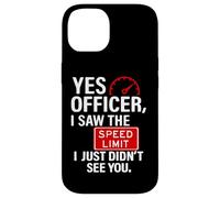 Driver Police Mechanic Humour Meme Funny Sarcastic Saying Coque pour iPhone 14