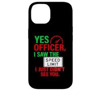 Driver Police Mechanic Humour Meme Funny Sarcastic Saying Coque pour iPhone 14