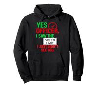 Driver Police Mechanic Humour Meme Funny Sarcastic Saying Sweat à Capuche