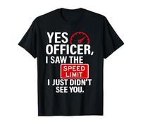 Driver Police Mechanic Humour Meme Funny Sarcastic Saying T-Shirt