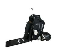 Driver13 Sac à Dos pour Bottes d’équitation Deluxe avec Compartiment Casque, Sac à Dos pour Bottes, Dimensions 35 x 30 x 60 cm, Noir