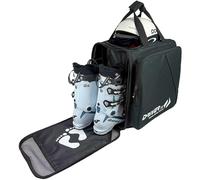 Driver13 Sac à Dos pour Chaussures de Ski avec Compartiment Casque, bootbag Sac à Dos pour Chaussures de Ski, Boots de Snowboard et Rollers, Dimensions 40 x 28 x 44 cm, Noir