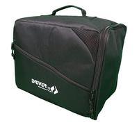 Driver13 Sac pour Casque pour motorcrosshelm et motorhelm, Sac pour Casque gevoerd avec aération et buitenvak, Noir