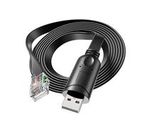 DriverGenius NetConsole | Câble Console USB vers RJ45, Adaptateur Rollover pour Gestion Réseau et Dépannage, Compatible Windows/macOS/Linux 【U2RJ45-RA, 1 pièce/Pack】