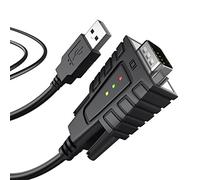 DriverGenius SerialEdgeX Adaptateur USB vers RS232 Série(3 x LEDs, 1 Pièce)