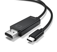 DriverGenius X46-Lite | 1,8m USB-C vers HDMI 4K/60Hz Adaptateur DP Alt Mode