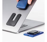 DriveSlide - Support esthétique portable pour disque dur externe monté sur ordinateur portable et hub pour organiser l'espace de travail et désencombrer les câbles avec système de verrouillage (1