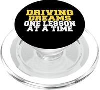 Driving Dreams One Leçon à la Fois Instructeur de Conduite PopSockets PopGrip pour MagSafe
