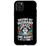 Driving My Husband Crazy One Rabbit at A Time Funny Coque pour iPhone 11 Pro Max