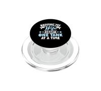 Driving My Wife Crazy One Tank At A Time PopSockets PopGrip pour MagSafe