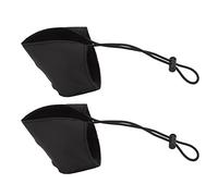 Driving Shoe Heel Protectors | 2pcs Resilient Oxford Cloth Covers for Long Distance Trips/Daily Commute | Soft Plush Pads Reduce Heel Friction