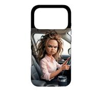Driving to Work Meme Funny Coque pour iPhone 17 Pro