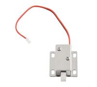 Drivstraw 12V DC Serrure Électrique Solénoïde pour Porte de Cabinet Tiroir 27.5*27*16.9mm Corps en Fer Faible Consommation d'énergie (350mA) Conception Autobloquante Convient pour