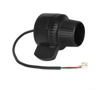 Drivstraw Accélérateur d'accélérateur de pouce pour trottinette électrique compatible avec les modèles Kukirin G3 G4, coque en plastique, résistant à l'usure pour une utilisation à long terme et un