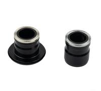 Drivstraw Adaptateur de moyeu de vélo à dégagement rapide vers axe traversant, embout en alliage d'aluminium avant M9 à 15 mm 100 mm, arrière M10, à 12 mm, 135 à 142 mm, conversion de 8 à 12 vitesses