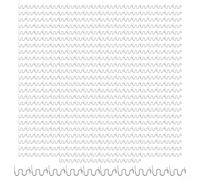 Drivstraw Agrafeuse vague de soudure en plastique avec 500 agrafes à chaud en acier inoxydable de 0,8 mm pour réparation de pare-chocs automobile et restauration de composants en plastique