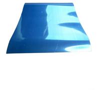 Drivstraw Autocollant mural en acrylique effet miroir - Autocollant mural rectangulaire pour salle de bain - Pour surfaces lisses - Art vinyle réfléchissant argenté - 40 x 100 cm ou 40 x 200 cm (40 x