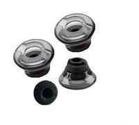 Drivstraw Bouchons d'oreille en mousse de silicone pour Plantronics pour Voyager 5200, PRO HD, pour casques Legend UC B235 & B335 - Embouts de rechange en petite/moyenne/grande taille avec importé (D)