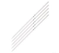 Drivstraw Brochettes de barbecue en titane pour camping et randonnée | Brochettes plates avec poignée ondulée | Pour brochettes métalliques durables pour pique-nique dans le jardin (26 cm)