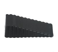 Drivstraw Butée de porte en silicone pour la sécurité de la maison et du bureau - Butée de porte de sécurité antidérapante anti-collision compatible avec les portes en bois, métal et verre - Noir