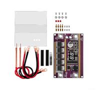 Drivstraw Carte de contrôle automatique pour soudage à feuilles de nickel - Puissance réglable à 99 étapes, courant max 2390 A, double barres omnibus en cuivre, conception PCB, 90 x 60 mm, (ensemble