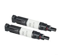 Drivstraw Connecteur de diode de blocage de panneau solaire, 10 A-30 A, 1000 V, étanche IP67, boîte de jonction de câble PV avec noyau en cuivre étamé pour module photovoltaïque (30 A)