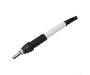 Drivstraw Coque de poignée chauffante professionnelle T12 pour station de soudure 936 - 50 W DC24 V - Poignée de rechange pour fer à souder DIY - Construction en silicone et métal - 120-480 °C (blanc)