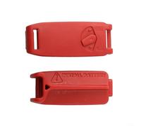 Drivstraw Couvercle de batterie pour tige de selle SRAM AXS E-Tap - Coque de protection en ABS haute résistance - Léger et résistant à l'usure - Pour vélo électrique - Rouge