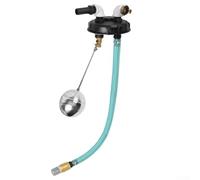 Drivstraw Couvercle pour IBC DN 150 avec protection anti-débordement et raccord pour réservoirs d'eau de pluie, compatible avec les conteneurs standard 1000L pour conteneurs IBC, bouchon de réservoir