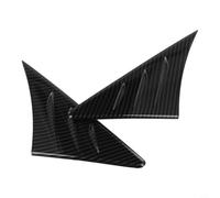 Drivstraw Déflecteur d'air en fibre de carbone ABS pour Supra A90 (2019-2022) - Design triangulaire de plaque de brouillage - Réduction du bruit aérodynamique pour un ajustement facile