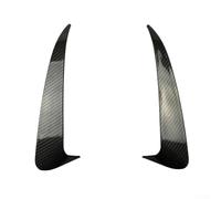 Drivstraw Diffuseur de pare-chocs arrière en fibre de carbone pour - W205 - Sortie d'échappement extérieure, construction ABS, élégante mise à niveau esthétique sportive (texture fibre de carbone)