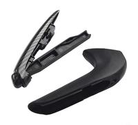 Drivstraw Enjoliveur de frein avant style fibre de carbone pour Civic & Sedan (2006-2011), matériau ABS, compatible avec conduite à gauche