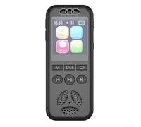 Drivstraw Enregistreur vocal numérique avec réduction du bruit et activation vocale | 560 heures d'enregistrement | Lecteur MP3 portable pour conférences, réunions, entretiens | Design compact (16 Go)