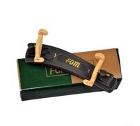 Drivstraw Épaulière rembourrée réglable pour violon 3/4 et 4/4, rembourrage en mousse souple avec pieds en caoutchouc, convient aux tailles 1/8 1/4 3/4 4/4, plastique noir (pour violons de 1 à 4)